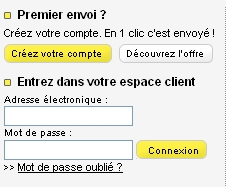 premier envoi