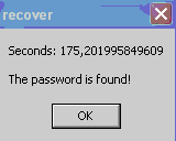 zip mot de passe trouvé